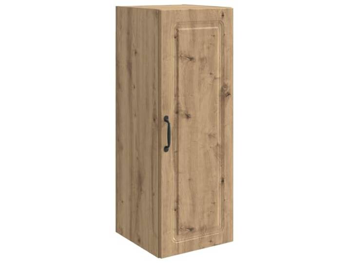 QINXIXINAIXI Wandschrank 33 x 34,5 x 90 cm Holzwerkstoff Artisan-Eiche Stauraumschrank, verstellbare Regale, Holzwerkstoff, Artisan-Eiche, Büro, Studio, Wohnzimmer