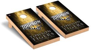 Skip's Garage Towson Tigers Museum Cornhole Board Set