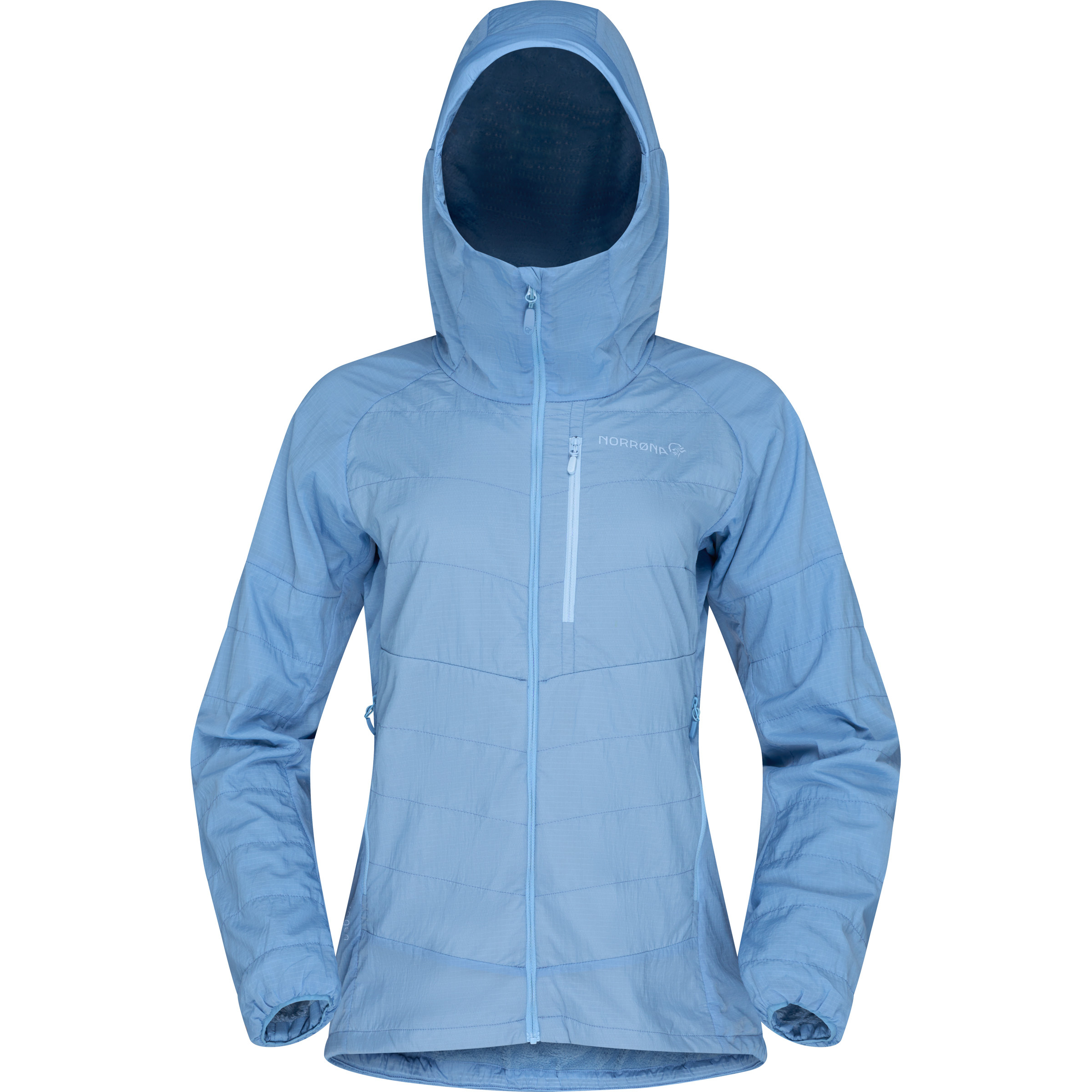 Norrona Lyngen Thermo100 Active Damen Isolationsjacke blau Größe XS Skitour Atmungsaktiv