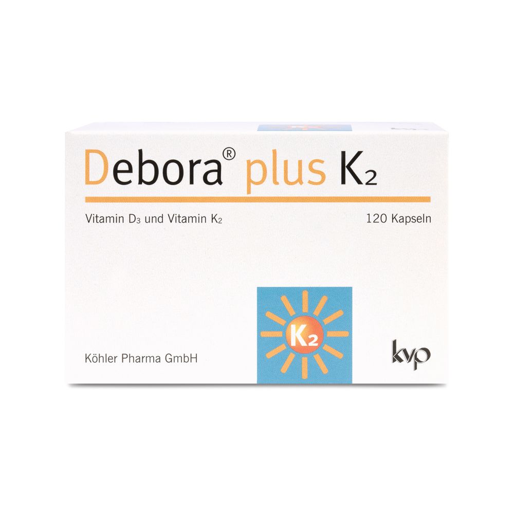 Debora plus K2 Kapseln 120 St
