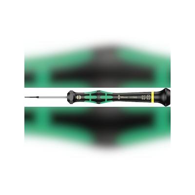 Wera 2035 Elektronik- u. Feinmechanik Schlitz-Schraubendreher Klingenbreite: 1.2 mm Klingenlänge: 40