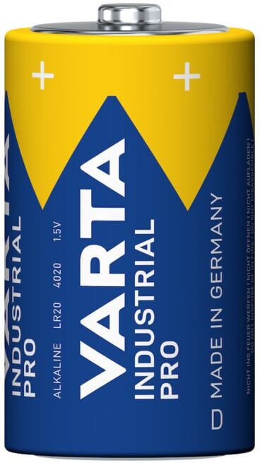 VARTA Batterie INDUSTRIAL PRO D boîte de 20 SK1 (04020211111)