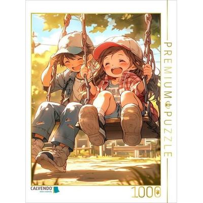 CALVENDO Puzzle Manga Kinder | 1000 Teile Lege-Größe 64x48cm Foto-Puzzle für glückliche Stunden, Game von , Calvendo Puzzle