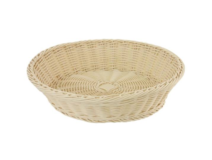 Korb Contacto Bander braun Kunststoff D 38 cm - Material: Polypropylen - Korb