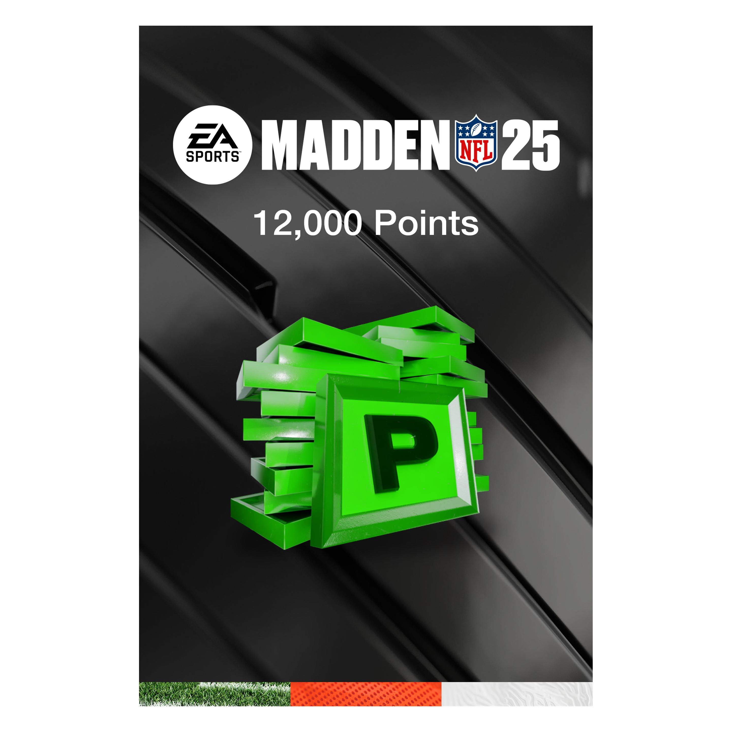 Microsoft Xbox Madden NFL 25: 12000 Madden Points Download Code (7F6-00829)