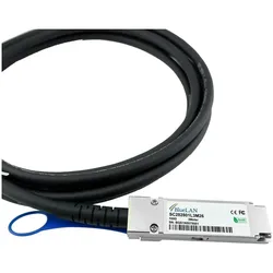 CBO NVIDIA MCP1600-C002E30N kompatibles BlueLAN DAC QSFP28 SC282801L2M30, Transceiver, Schwarz