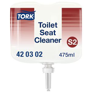 Tork Hygienereiniger Toilettensitzreiniger, S2, Flasche mit Pumpe, 475ml