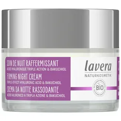 Lavera, Gesichtscreme, Straffende Nachtpflege (50 ml, Nachtcreme)