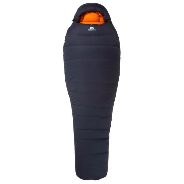 Mountain Equipment - Glacier 1000 - Daunenschlafsack Gr Long - Body Size: 200 cm Zip: Left Obsidian