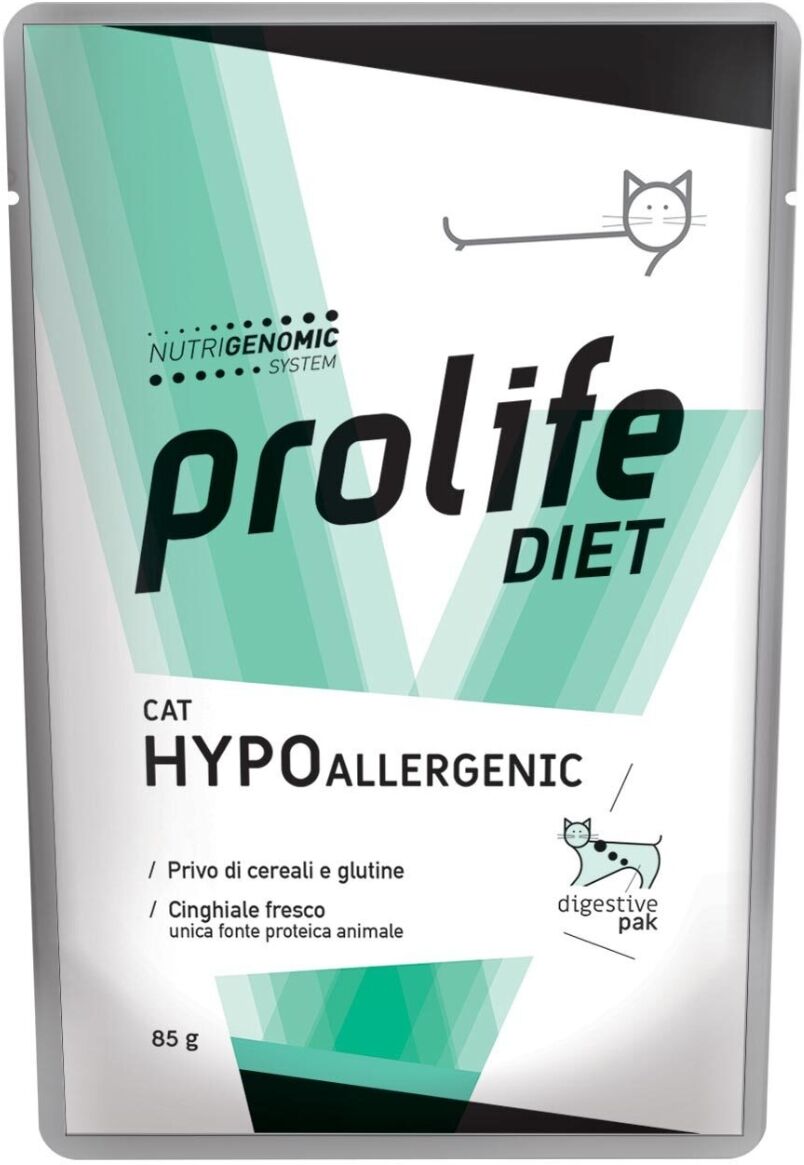 Prolife® Prolife Diet Cat Hypoallergenic Umido per Gatti Busta da 85 g