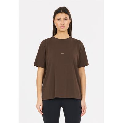 Funktionsshirt SOS "Mera", Herren, Gr. XS, braun, 94% Baumwolle, 6% Elasthan, unifarben, normal, Rundhals, Shirts Funktionsshirt, Komfort