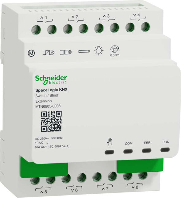 Schneider Electric Extension commut./volet SpaceLogic KNX MTN6805-0008 (MTN6805-0008)