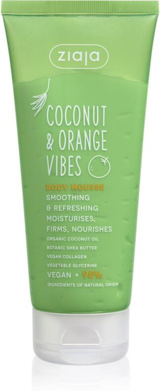 Ziaja Coconut & Orange Vibes mousse corps pour un effet naturel 200 ml
