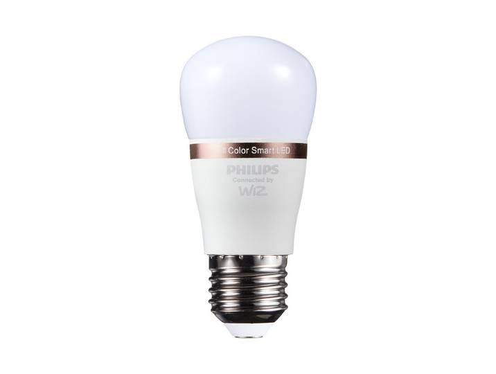 Philips Smarte LED-Lampe E27 Tropfenform Tunable White & Color 40 W