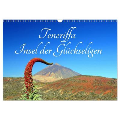 Teneriffa Insel der Glückseligen (Wandkalender 2027 DIN A3 quer), CALVENDO Monatskalender