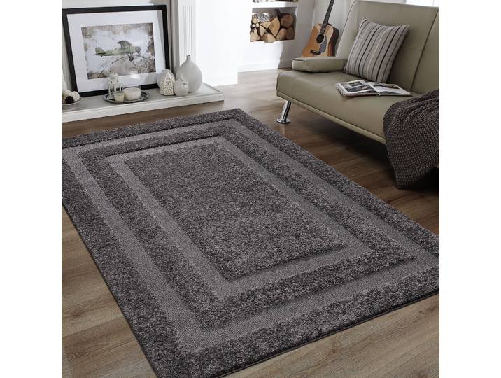 Sanat Luxus 3500, auch in Rund erhältlich rechteckig 30 mm Höhe robuster Langflor, weich, Wohnzimmer, Schlafzimmer