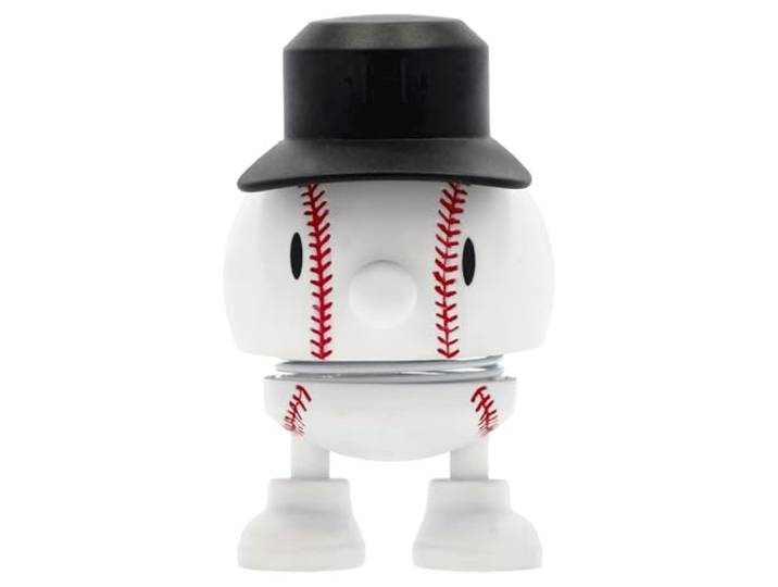 Hoptimist Baseball Bumble – Wobbly Figure Decoration for Baseball Fans and Sports Enthusiasts – Scandinavian Desk and Office Gadget – Fun Gift for Players