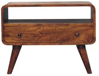 Artisan Furniture Mini Chestnut Curved Media Unit