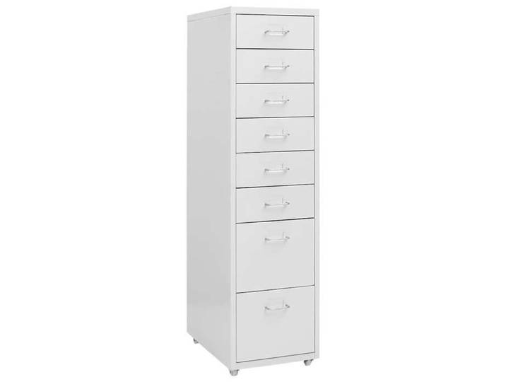 Classeur mobile Gris 28x41x109 cm Métal - Cadre durable - design élégant(2424)