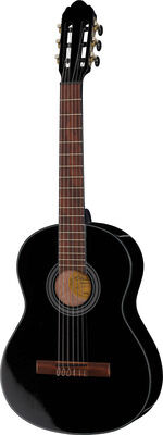 Gewa Student Black 3/4 Schwarz Hochglanz