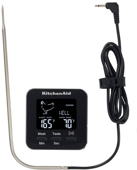 KitchenAid Digital Kitchen Thermometer With Timer and In-Oven Probe