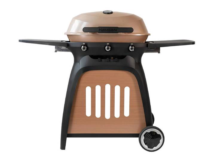 Hamson Gasgrill Ryde 3 Brenner Champagner