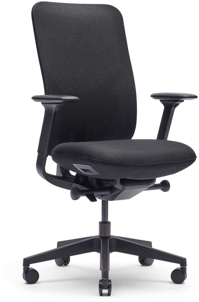 ZINNIA Bureaustoel, Pure Black