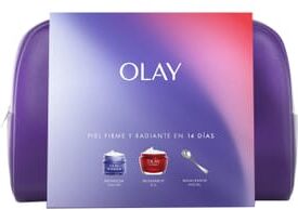 Olay Set Necessaire Regenerist Dia 50 ml + Creme Noite + Massageador