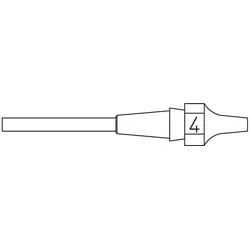 Weller Erem Saugdüse Serie XDSL, XDSL 4/1,2 mm, 2,5 mm, Lötgerät Zubehör