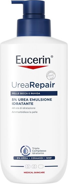 Eucerin Urearepair 5% Urea Emulsione Idratante 400 Ml