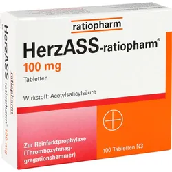 Herzass-Ratiopharm 100 mg 100 ST
