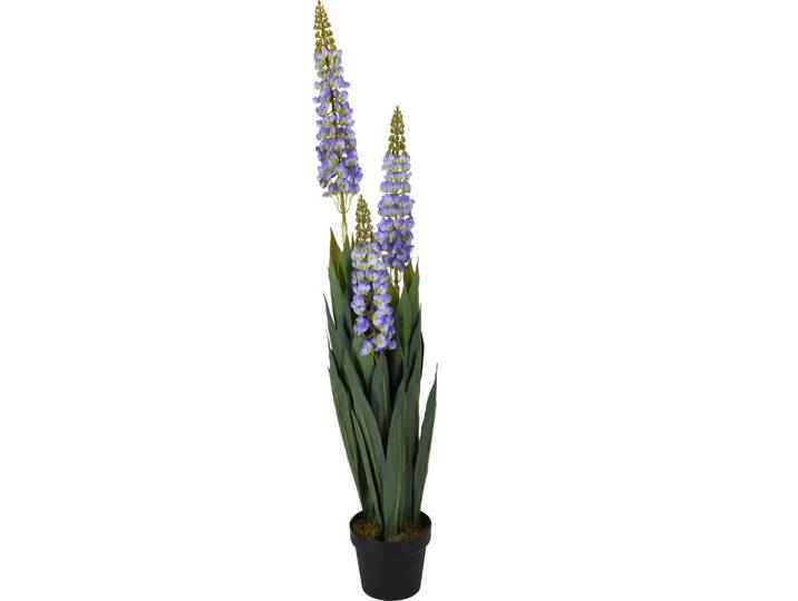 Home Styling Collection Künstliche Lupine im Topf 120 cm, Lila, Kunststoff, 120 cm, Dekoration, Blumen & Blumentöpfe, Kunstblumen