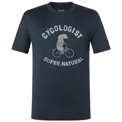 Super Natural, Herren, Sportshirt, Cycologist Bio J (XL), Blau