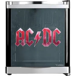 CUBES CC 202 E ACDC Kühlschrank (48 l, E, 510 mm hoch, Schwarz / Rot)