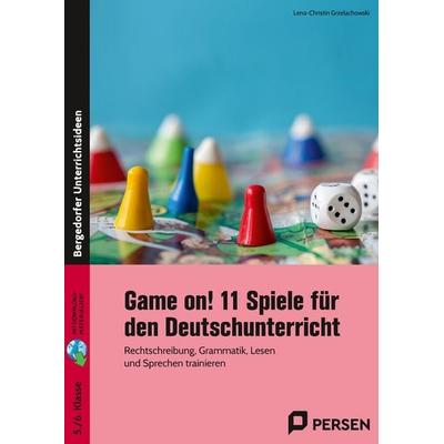 Game on! 11 Spiele für den Deutschunterricht, Set von Lena-Christin Grzelachowski, Persen Verlag in der AAP Lehrerwelt GmbH, 978-3-403-20786-3