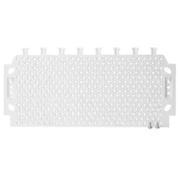 f-tronic 7290244 Montageplatte Kommunikation, für Verteiler MPK
