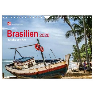 Brasilien 2026 abseits von Rio (Wandkalender 2026 DIN A4 quer), CALVENDO Monatskalender
