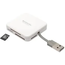 PNY AXP724 Kartenleser USB 2.0 Weiß