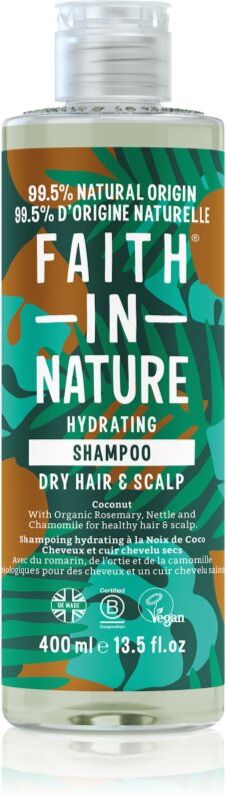 Faith In Nature Coconut shampoing hydratant pour cheveux normaux à secs 400 ml