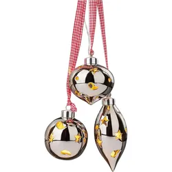 Hellum LED-Keramik Kugeln silber 521740