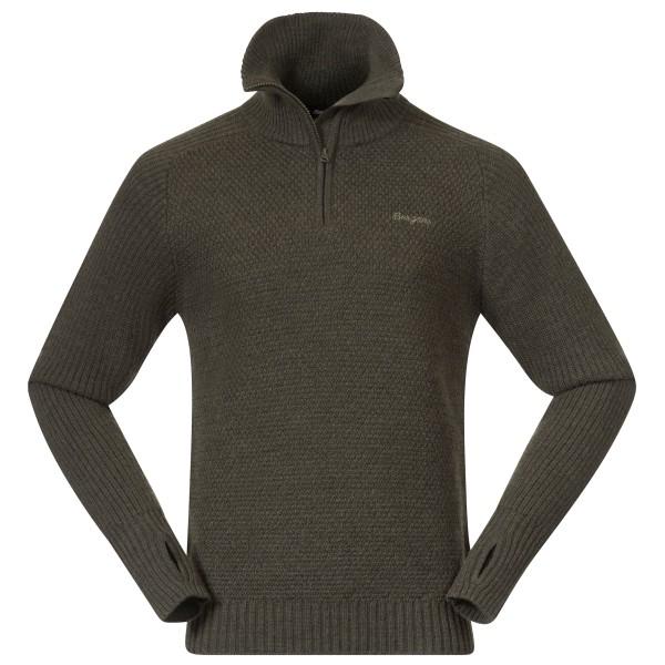 Bergans - Ulriken Jumper - Merinopullover Gr S braun