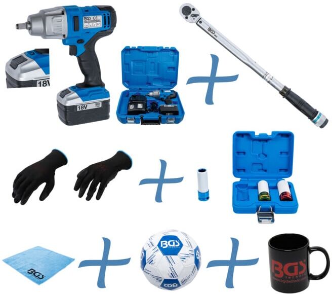 BGS Kit pneus pour changement de roues 7 pièces ; BGS technic (9927)