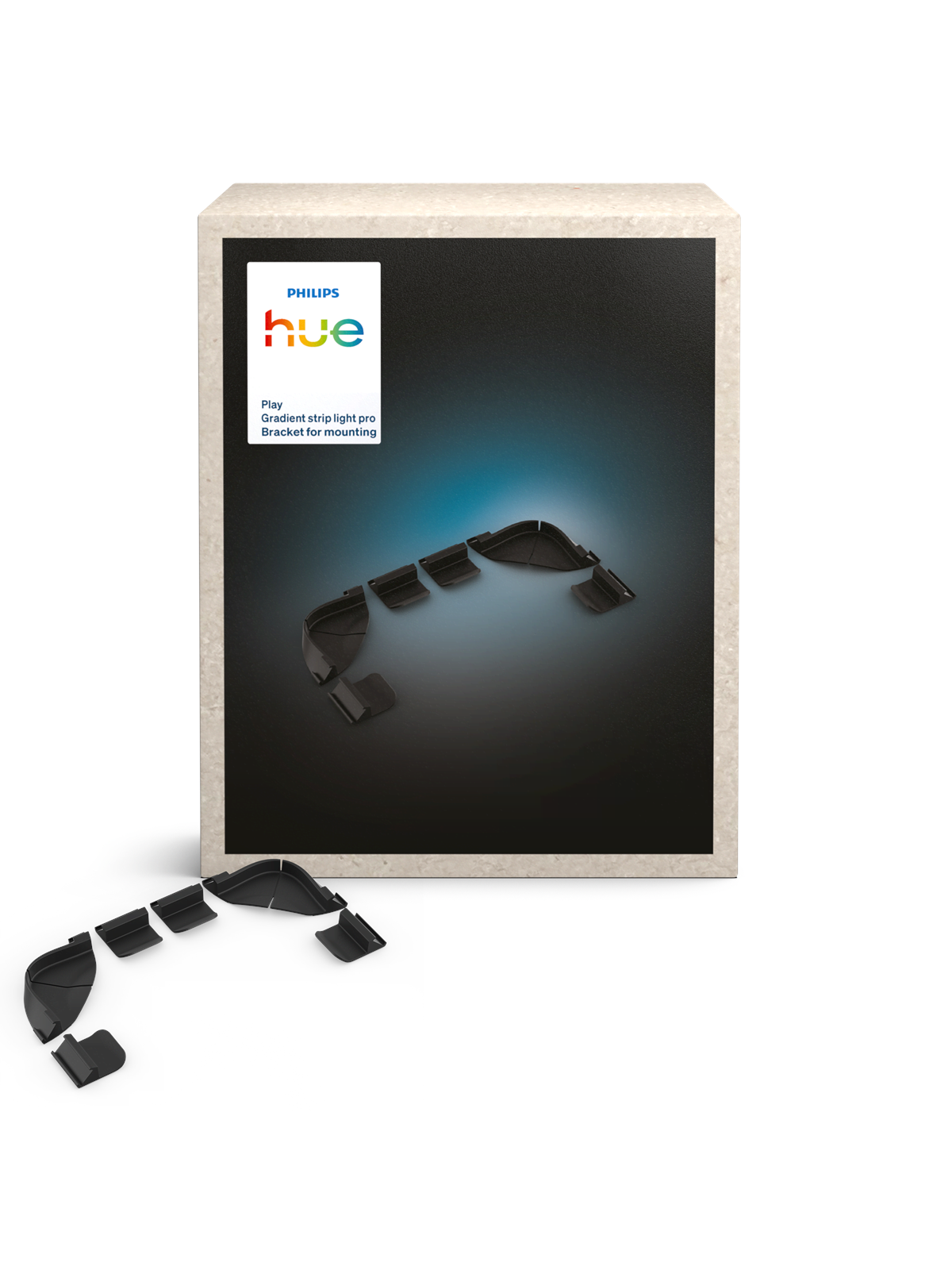 Philips Hue Play Gradient Lightstrip Pro Halterungen