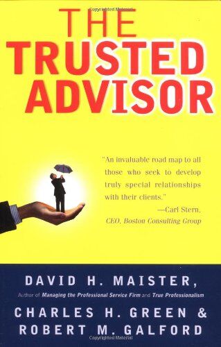 Maister, David H. - The Trusted Advisor - Preis vom 09.10.2026 07:28:09 h