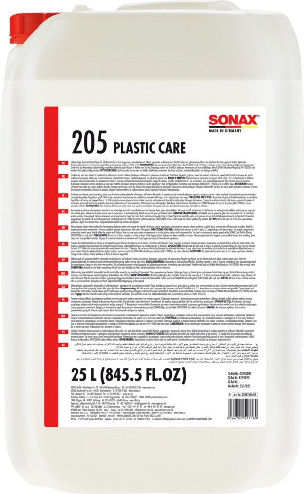 SONAX 02057050 Kunststoffpflegemittel