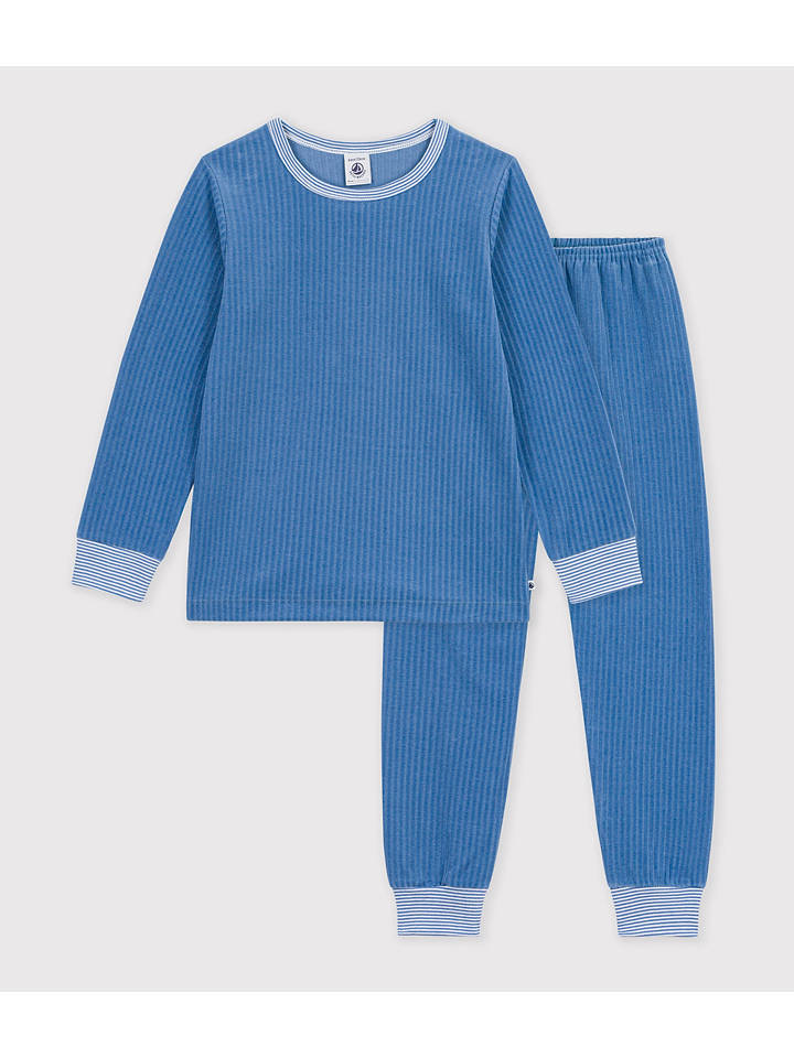 PETIT BATEAU Pyjama in Blau - 86