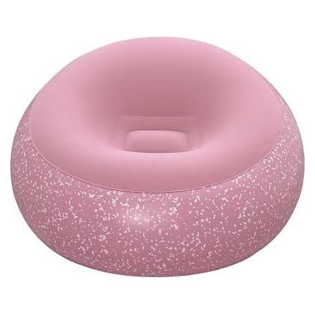 Bestway Aufblasbarer Sessel Inflate Rosa, 112 x 112 cm (75155)