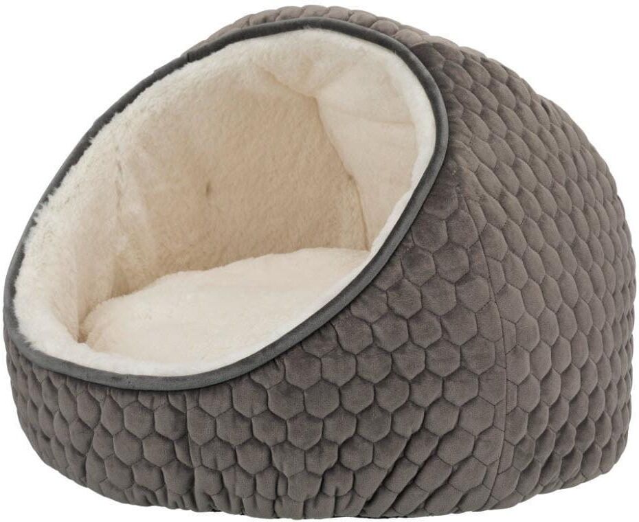 Tierhöhle TRIXIE "Trixie Kuschelhöhle Livia für Hund & Katze", braun (braun, beige), B:45cm, Polyester, Tierhäuser, Tierhöhle braun, beige B/H/T: 45cm