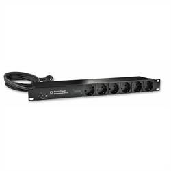 GUDE 8112-4 Expert Power Sequenzer 6x Schutzkontakt mit Überspannungsschutz und Netzfilter
