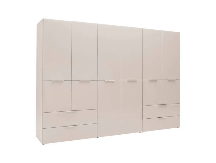 Drehtürenschrank 300/212/57 cm Kaschmir